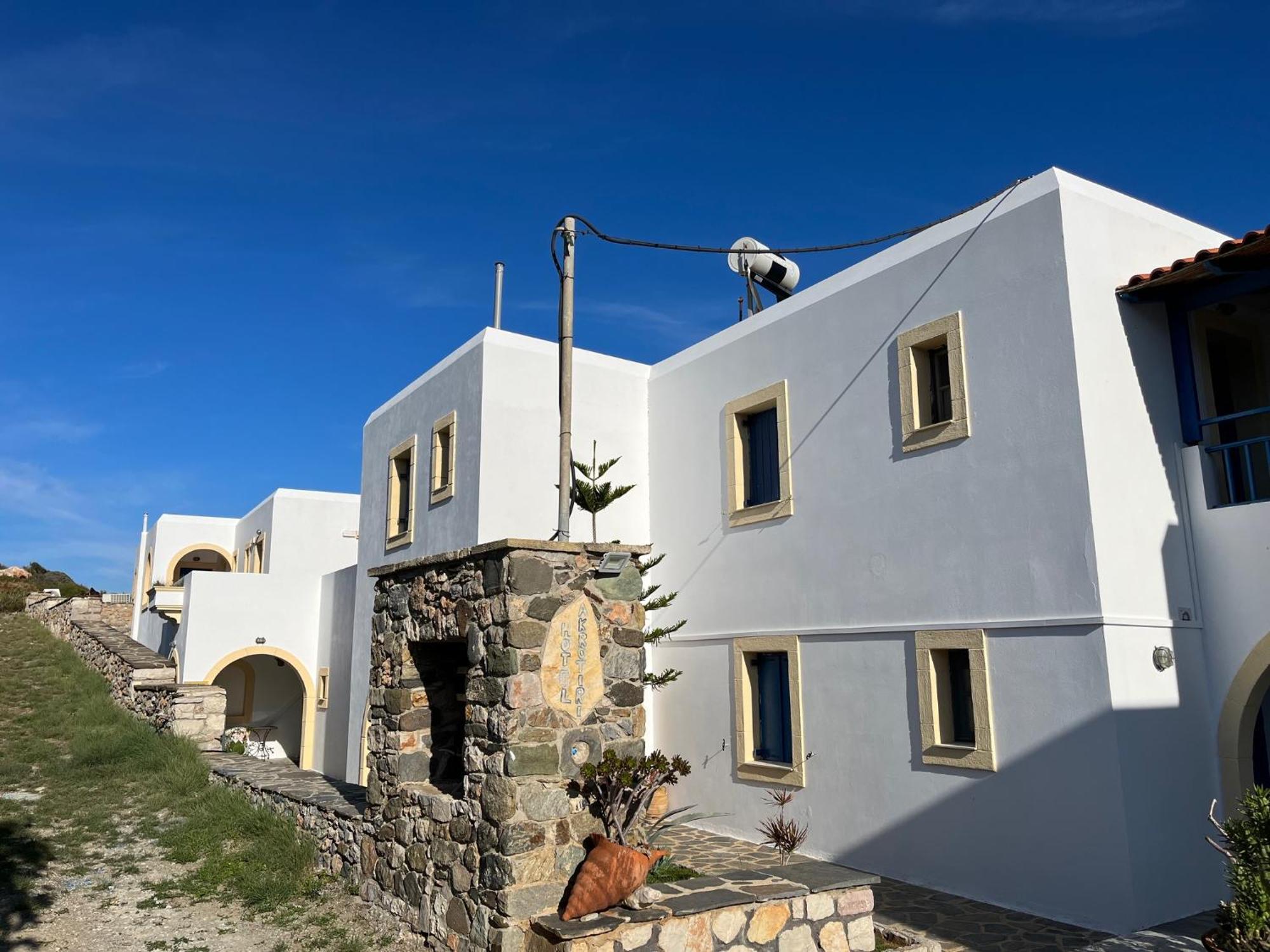 فندق Ξενοδοχειο Ακρωτηρι Platia Ammos المظهر الخارجي الصورة
